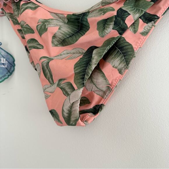 NWT Show Me Your Mumu Palm Print Bikini Bottoms - Picture 7 of 7